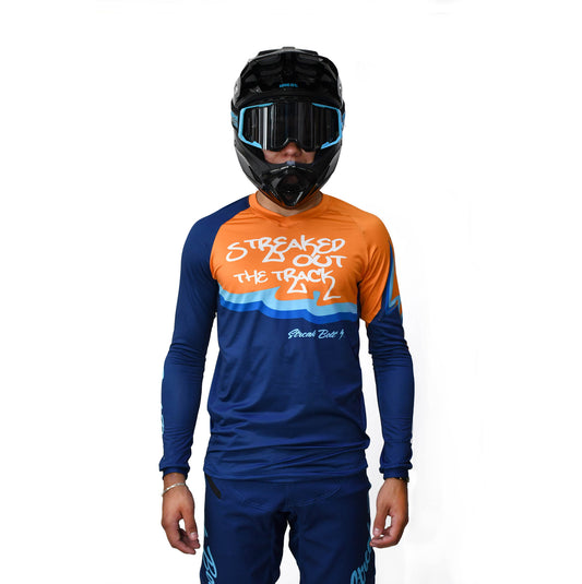 Jersey Streaked Out The Track